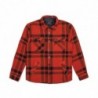 BRIXTON DURHAM LONGSLEEVE FLANNEL RUST